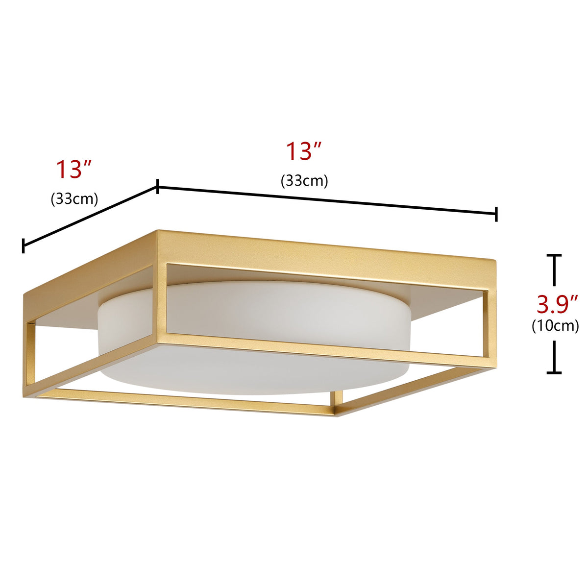 2-Lights Modern Minimalist Style Flush Mount Lighting