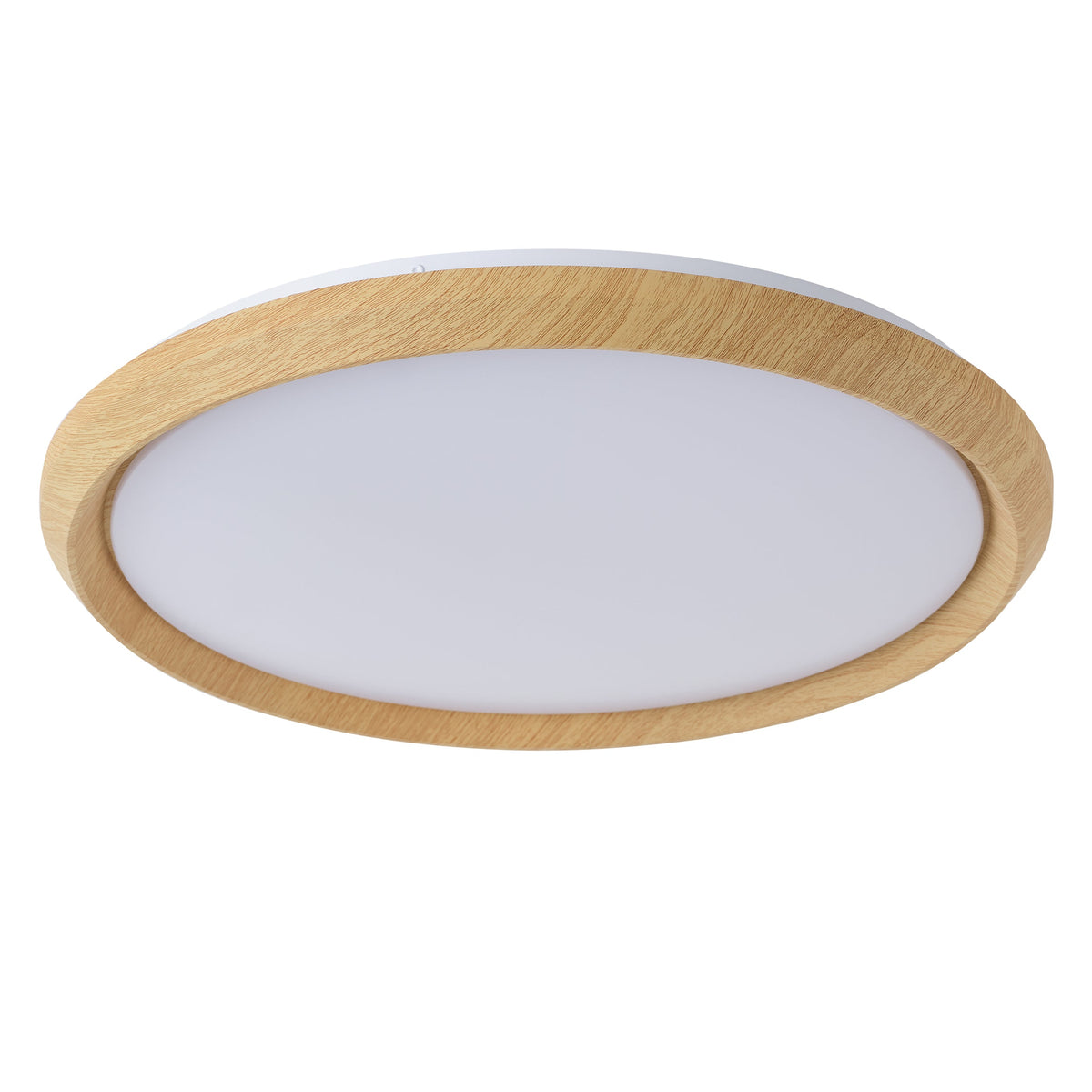 1-Light Natural Style LED 5CCT ETL Soft Glow Ceiling Light