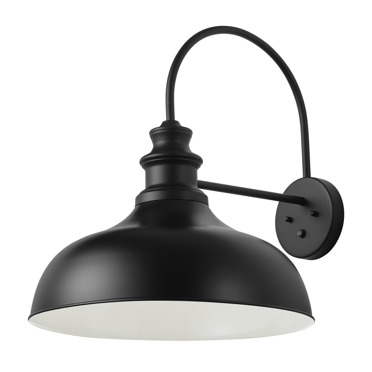 1-Light Dome Metal Design Oversize Outdoor Wall Lights