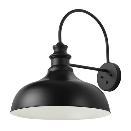 1-Light Dome Metal Design Oversize Outdoor Wall Lights
