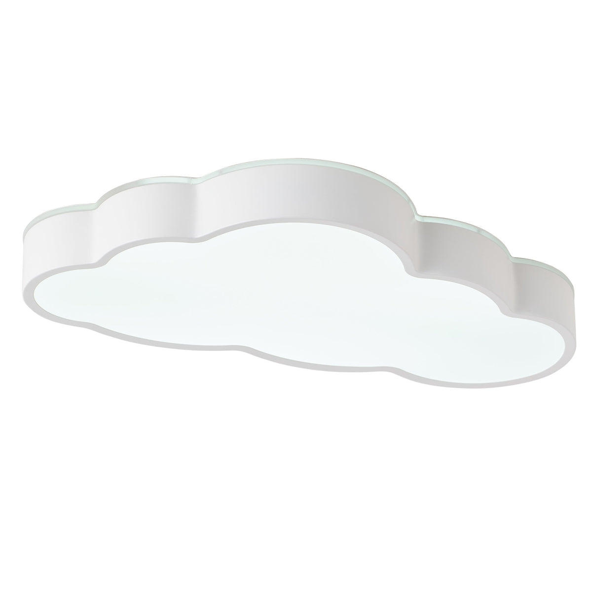1-Light  Nursery Ceiling Light Cloud Shaped LED 24W 5CCT Dimmable