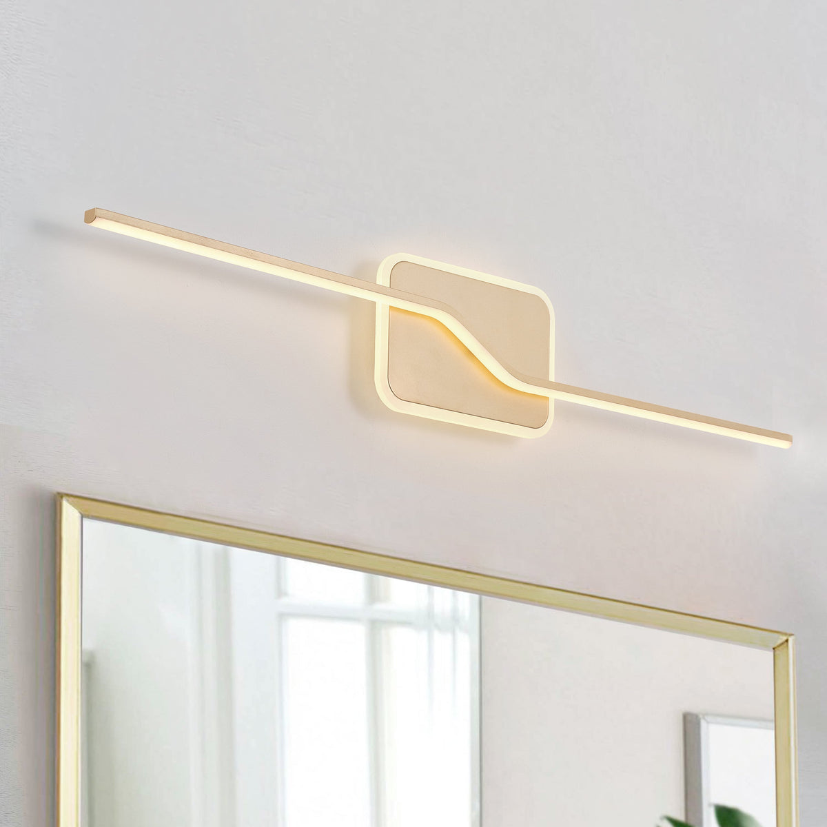 1-Light Fashion Line Design LED Bathroom Vanity Lighting