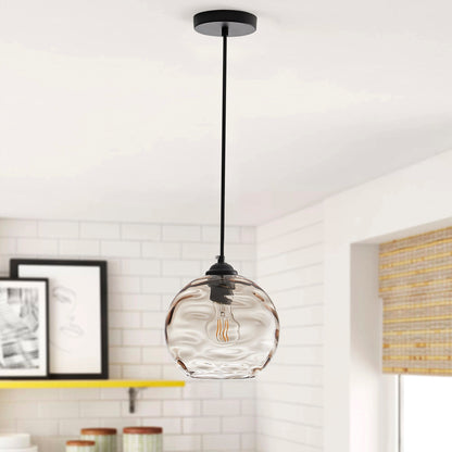 1-Light Minimalist Ball Sphere Pendant Lighting