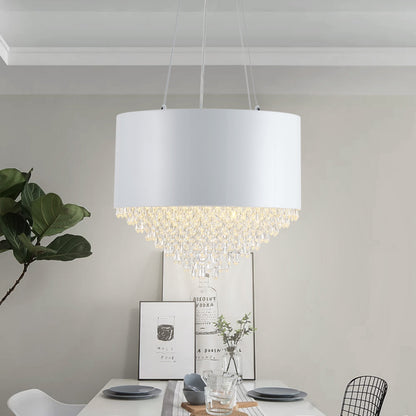 4-Lights Modern Taper Crystal Decoration Island Lights Chandelier