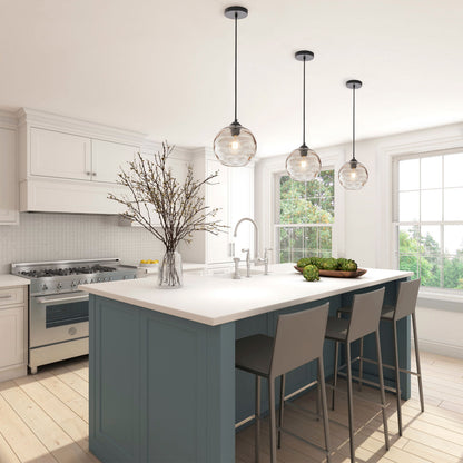 1-Light Minimalist Ball Sphere Pendant Lighting