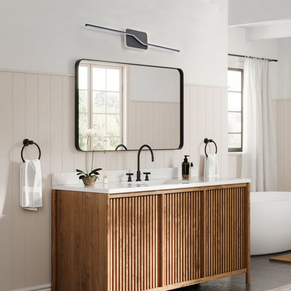 1-Light Fashion Line Design LED Bathroom Vanity Lighting