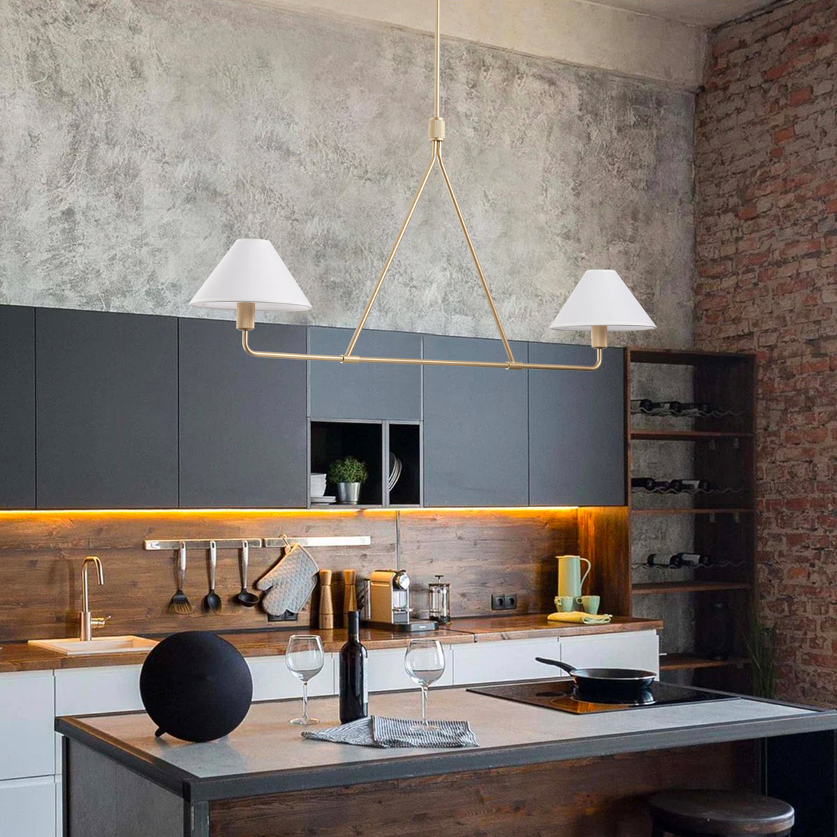 2-Lights Simple Creative Kitchen Island Lights