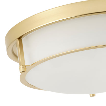 2-Lights Classic Modern Dimmable Flush Mount Lighting