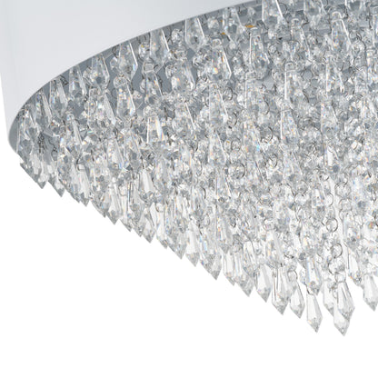 4-Lights Modern Taper Crystal Decoration Island Lights Chandelier