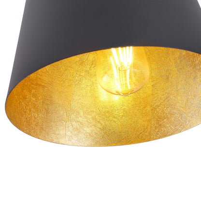 1-Light Industrial Metal Lamp Ceiling Lighting