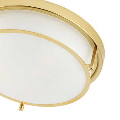 2-Lights Classic Modern Dimmable Flush Mount Lighting