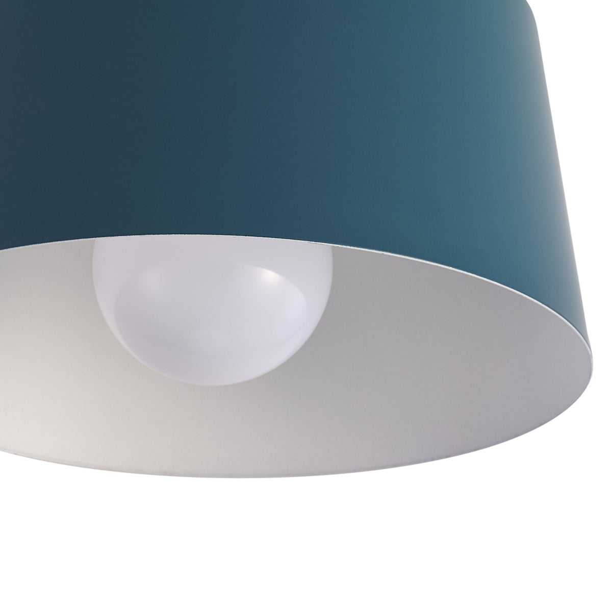 1-Light Modern Simple Style Semi-Flush Mount Lighting
