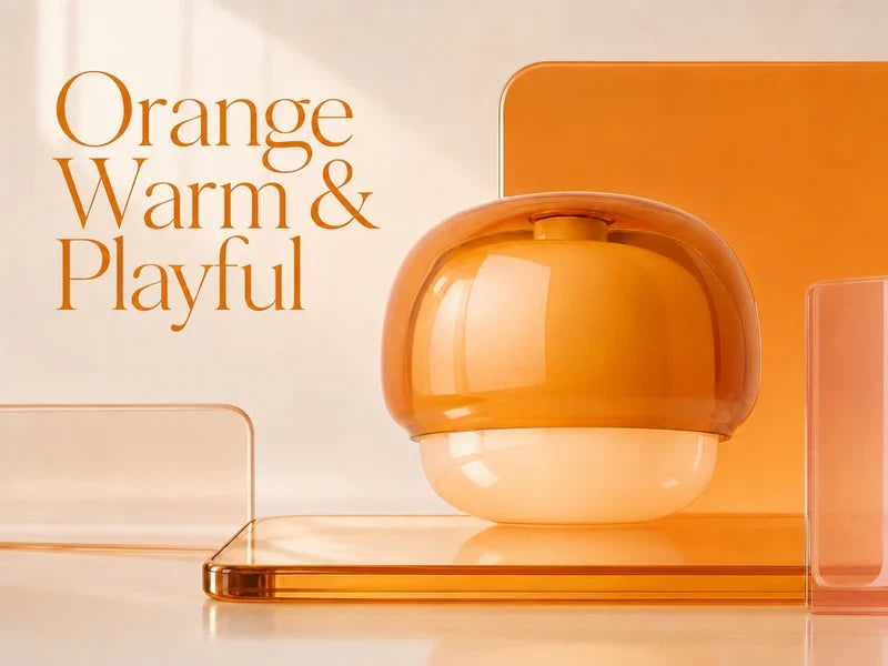Inspired by the warmth of afternoon light, Orange brings energy, comfort, and a welcoming atmosphere into everyday living spaces. It is a color that feels lived-in, relaxed, and full of warmth.