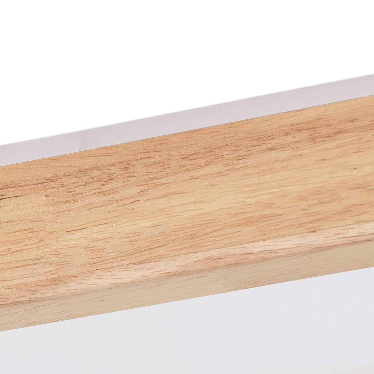 1-Light Scandinavian Ceiling Light Long Oval LED Linear Flush Mount