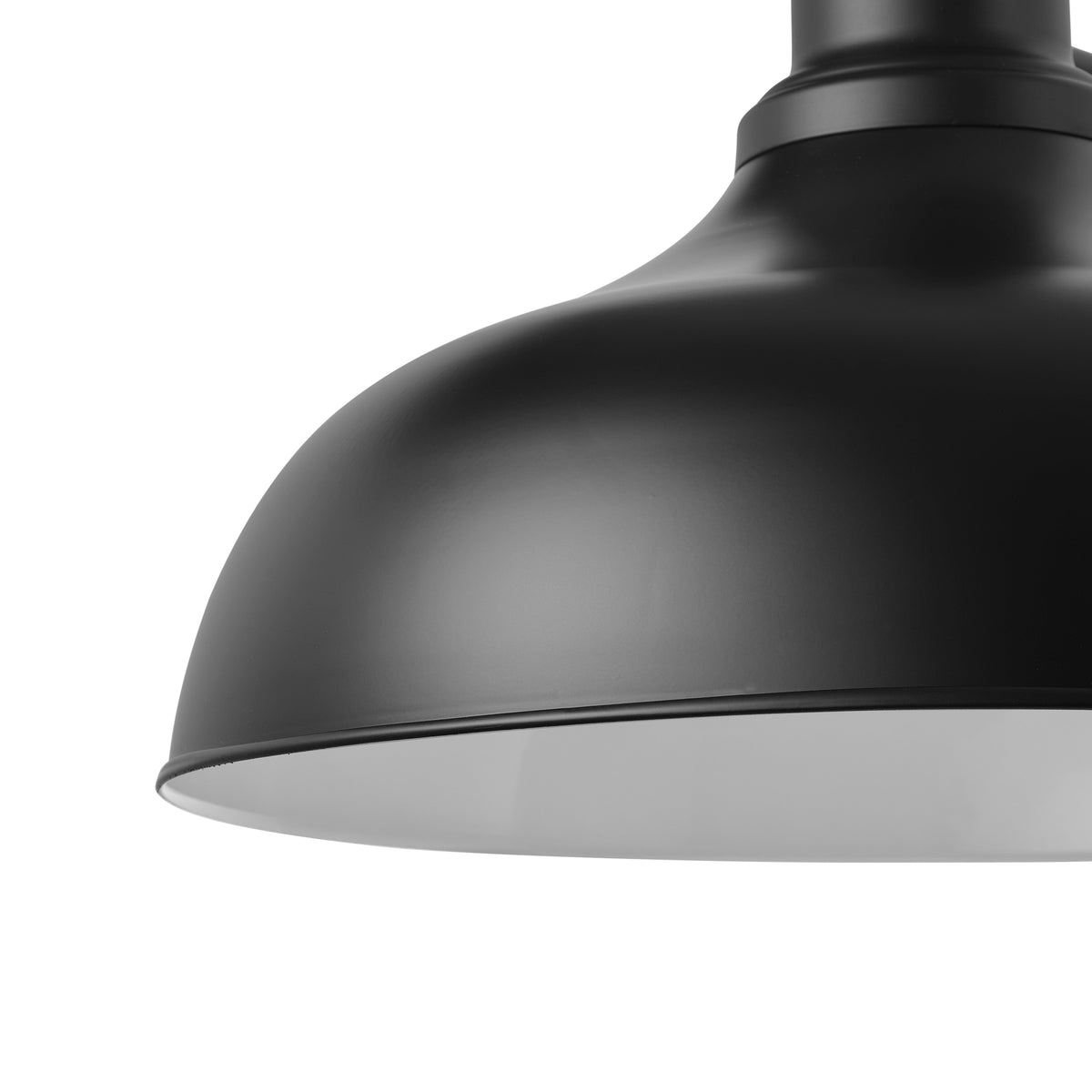 1-Light Dome Metal Design Oversize Outdoor Wall Lights