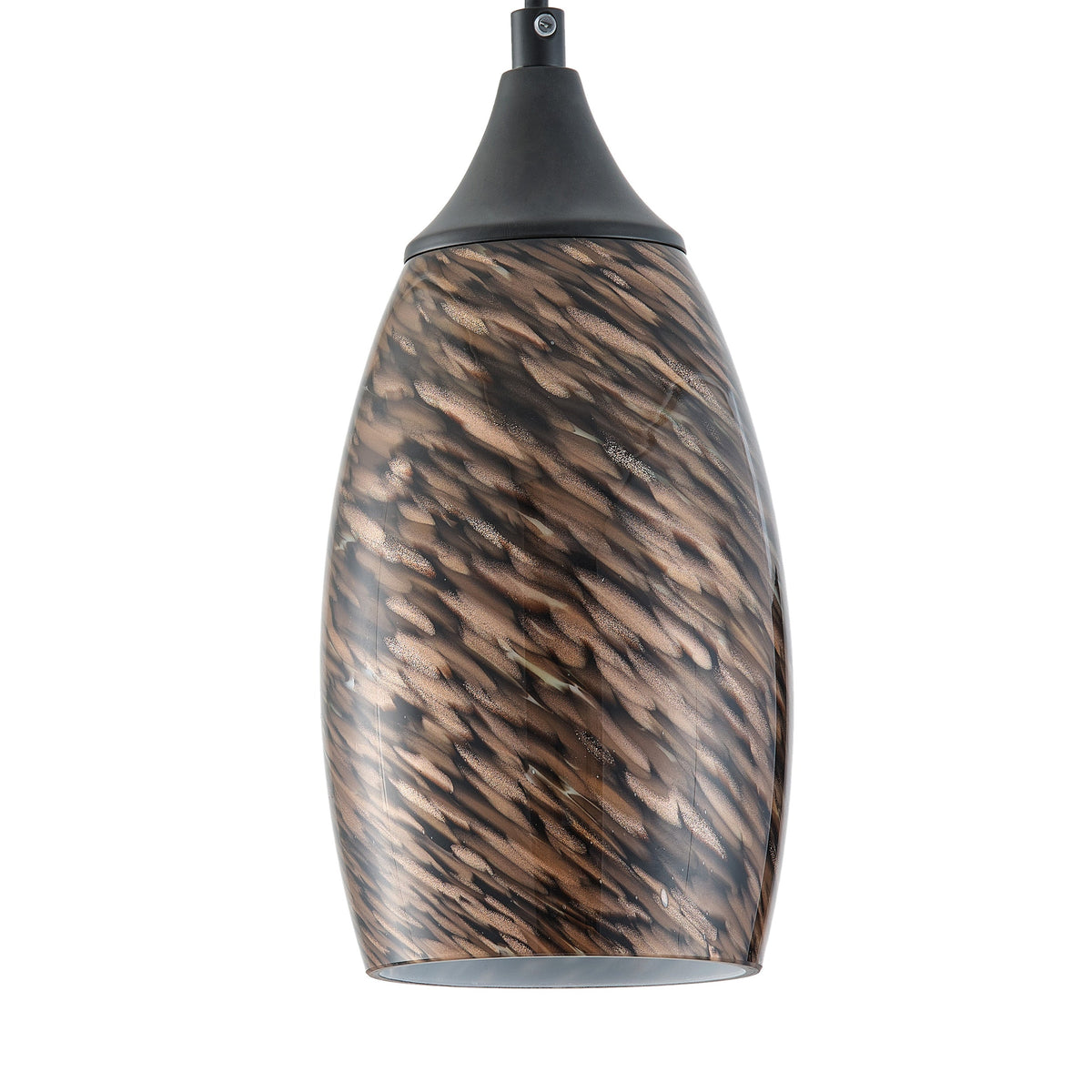 1-Light Modern Art Glass Pendant Marble Shade for Kitchen Island