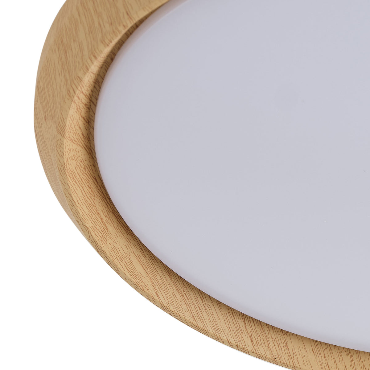 1-Light Natural Style LED 5CCT ETL Soft Glow Ceiling Light