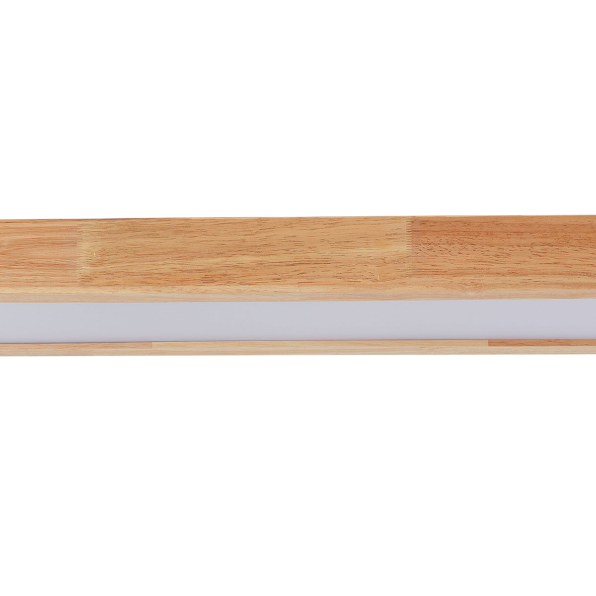 1-Light Scandinavian Ceiling Light Flush Mount Linear Long Bar