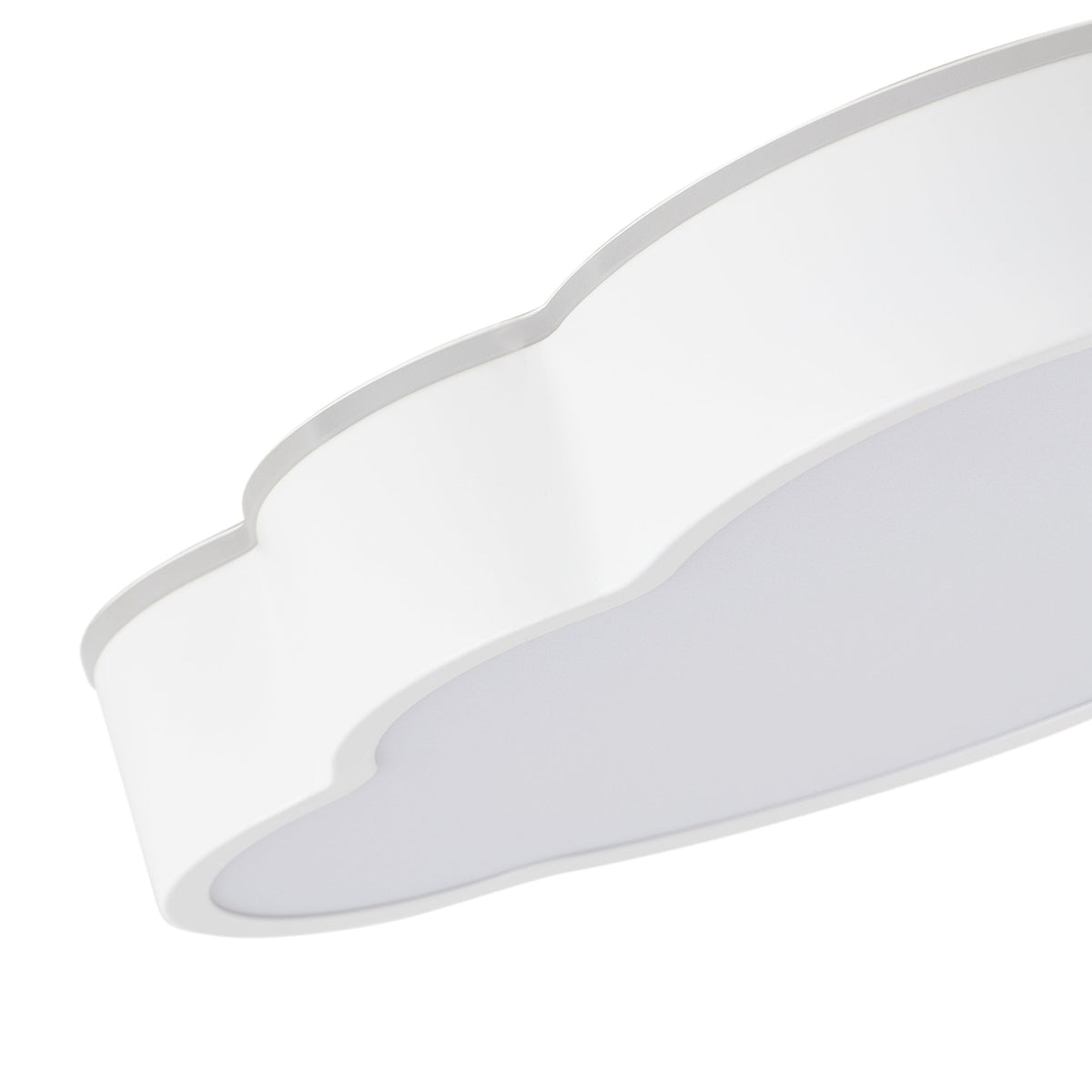 1-Light  Nursery Ceiling Light Cloud Shaped LED 24W 5CCT Dimmable