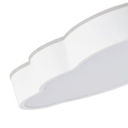 1-Light  Nursery Ceiling Light Cloud Shaped LED 24W 5CCT Dimmable