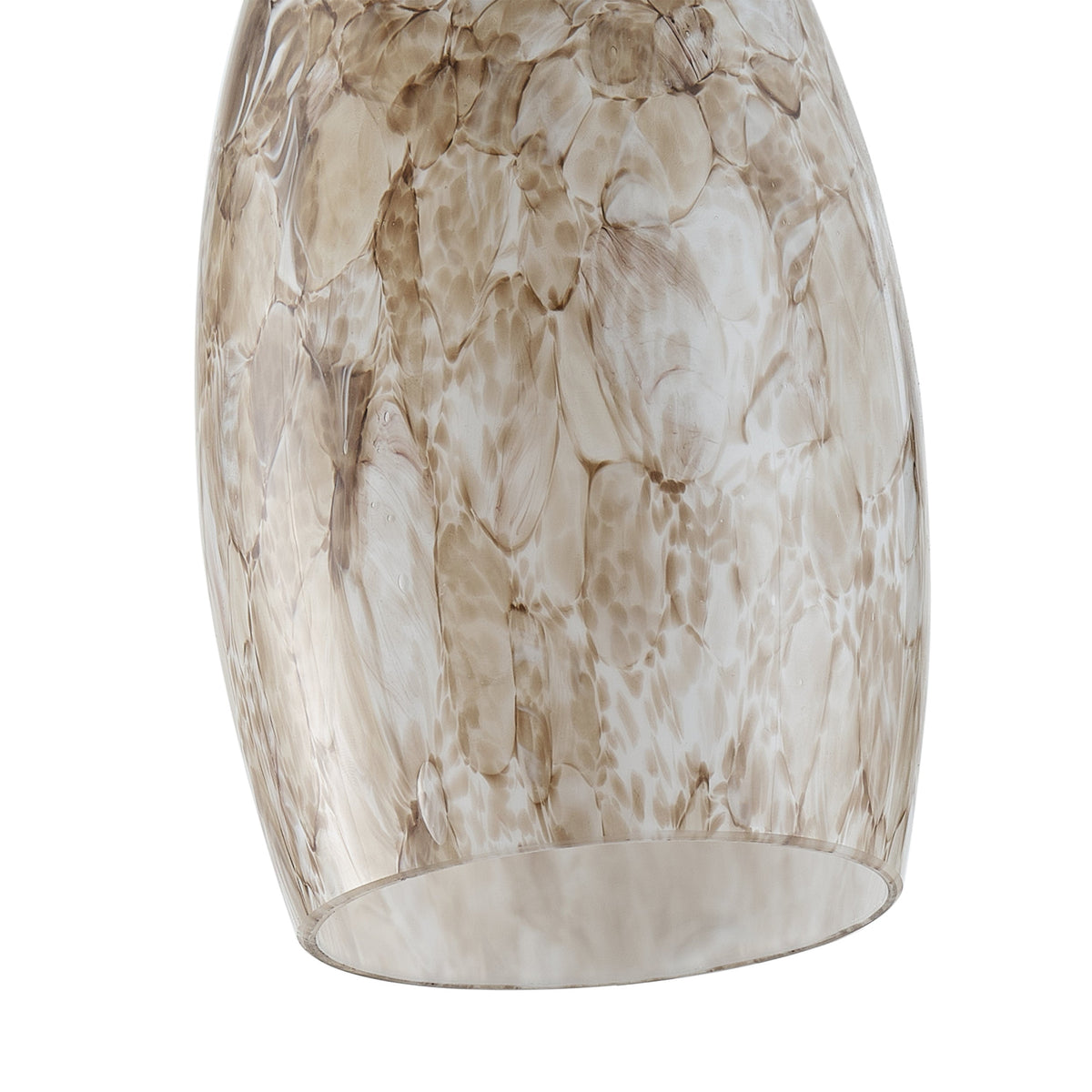 1-Light Modern Art Glass Pendant Marble Shade for Kitchen Island