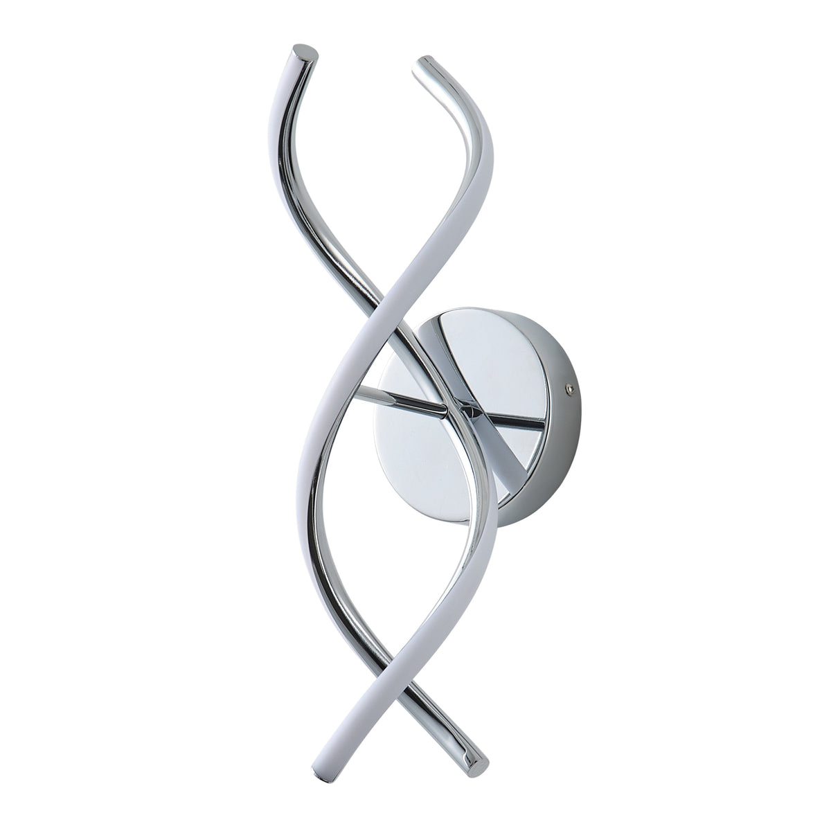 2-Light Elegant Spiral Design LED Vanity Lighting