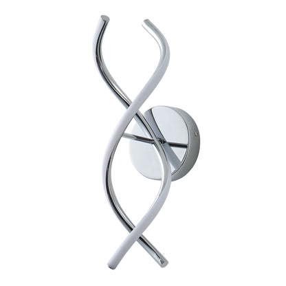 2-Light Elegant Spiral Design LED Vanity Lighting
