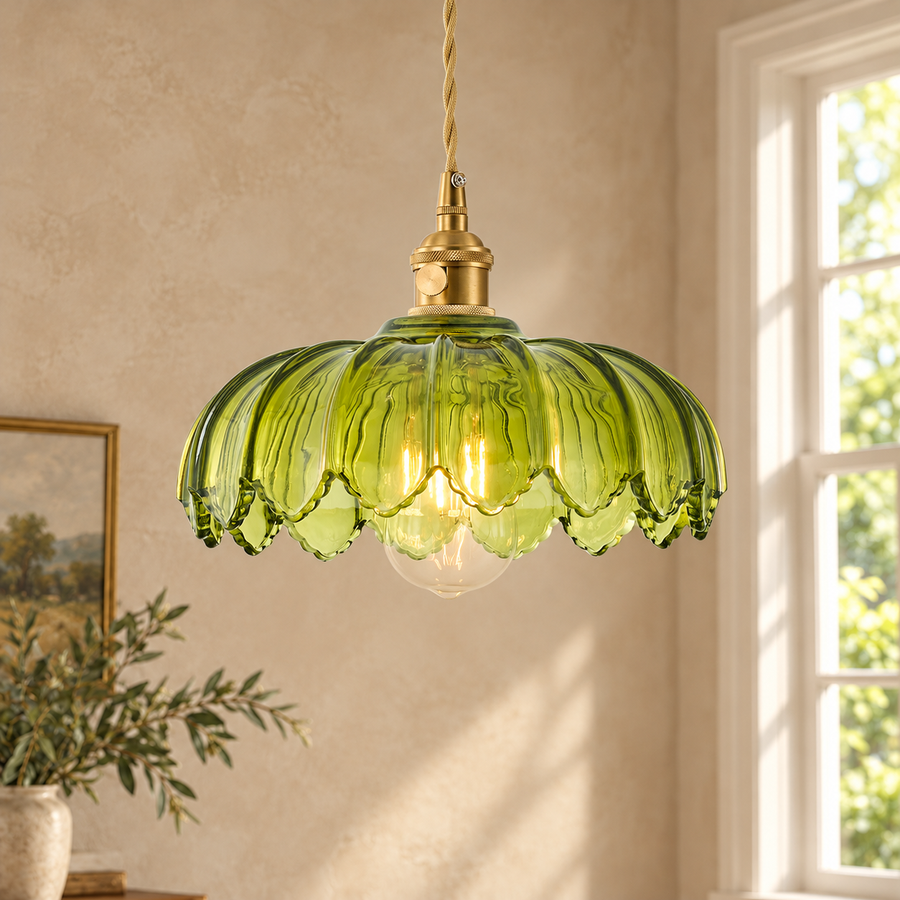 Engraved Glass Lighting