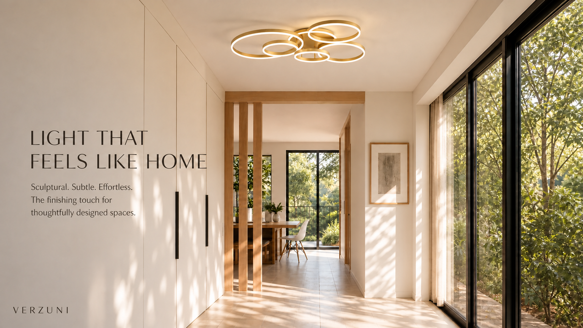 Meet Verzuni, thoughtful lighting for warm living