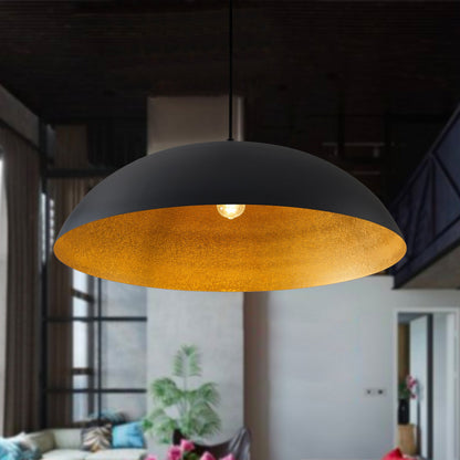 1-Light Two Sizes  Bowl Shade Pendant Lighting
