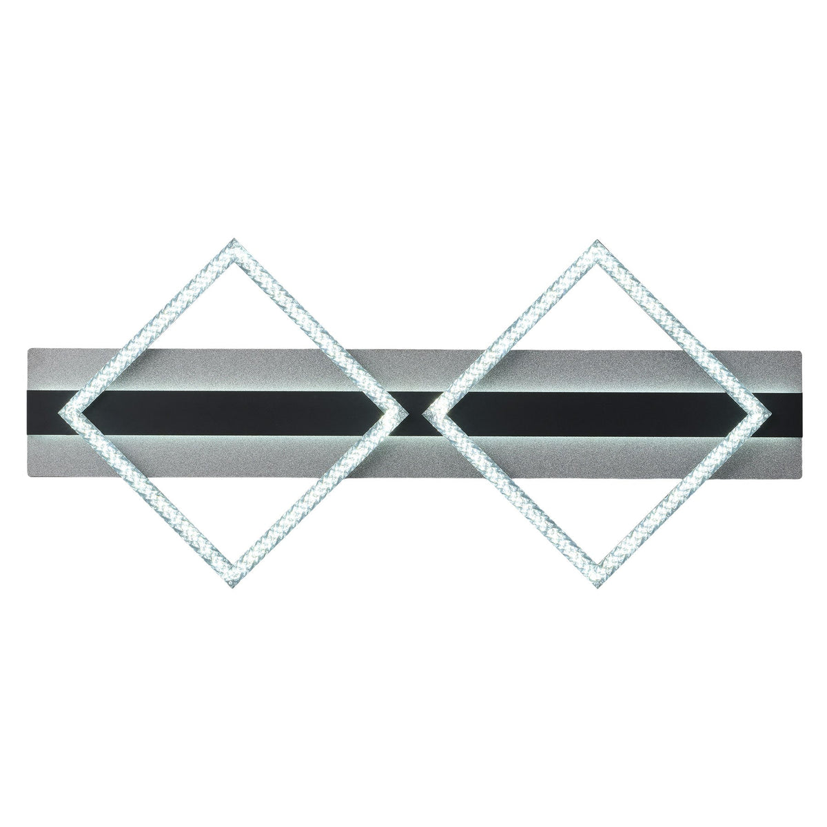 1-Light Modern Geometric LED Wall Sconce