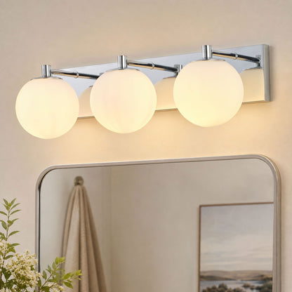 3-Light & 4-Light Globe Vanity Light for Mirror