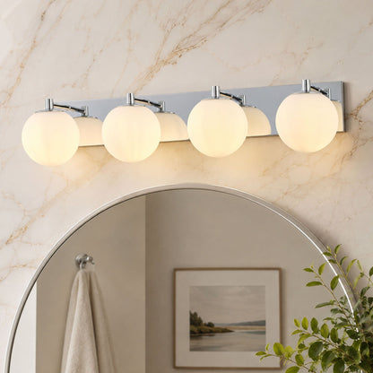 3-Light & 4-Light Globe Vanity Light for Mirror