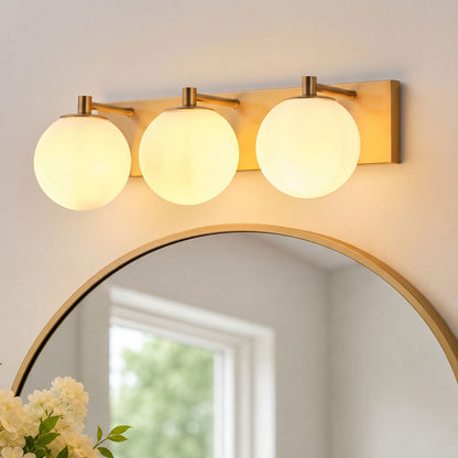 3-Light & 4-Light Globe Vanity Light for Mirror