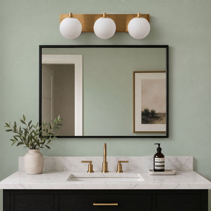 3-Light & 4-Light Globe Vanity Light for Mirror