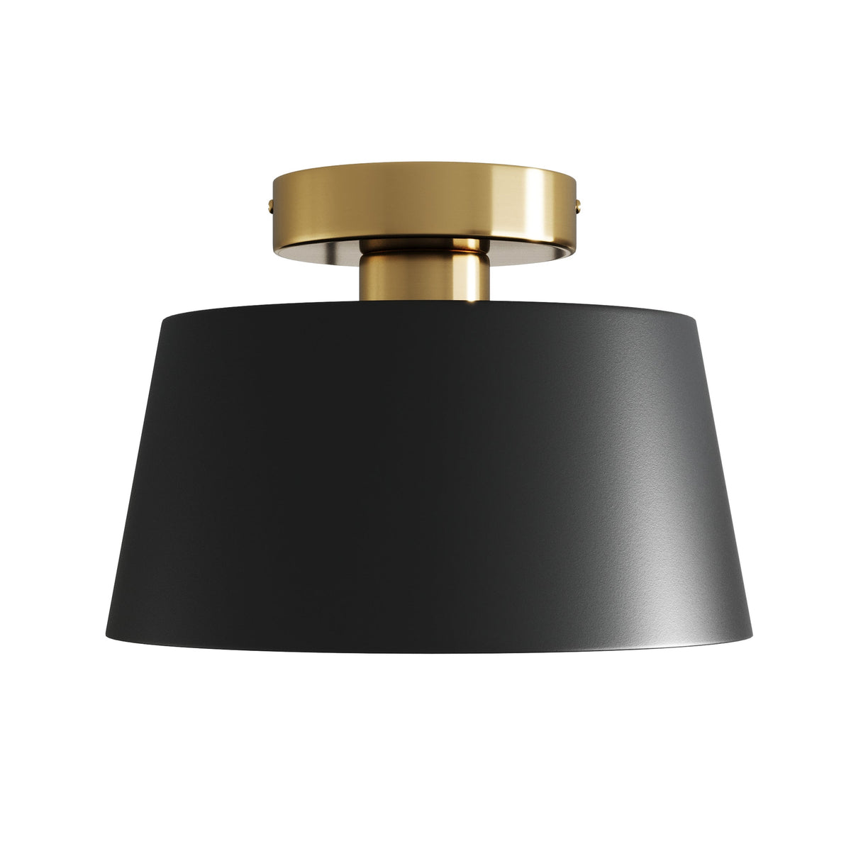 1-Light Modern Simple Style Semi-Flush Mount Lighting