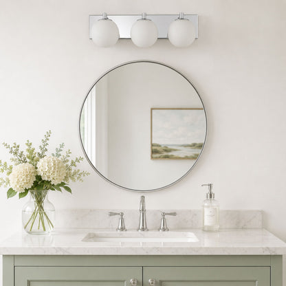 3-Light & 4-Light Globe Vanity Light for Mirror