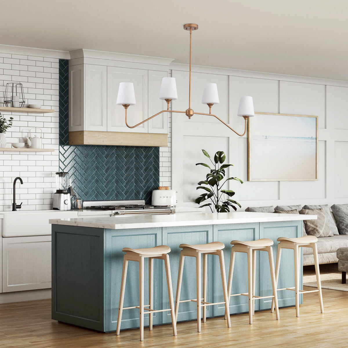 4-Lights Modern Creative Kitchen Island Lights