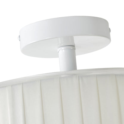 3-Lights Pumpkin-Shaped Semi-Flush Mount Lighting