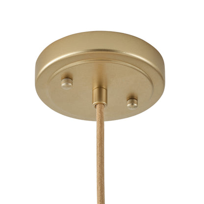 3-Lights Elliptical Candle Lamp Head Retro-Style Pendant Lighting