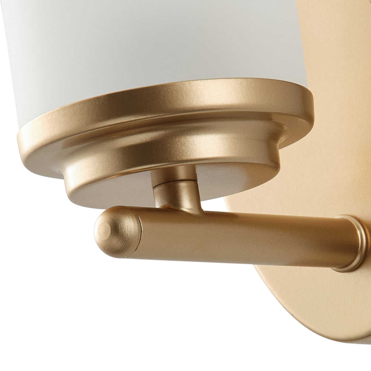 1-Light Clear Light Bites Acid Column Shade Wall Sconces