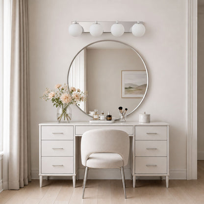 3-Light & 4-Light Globe Vanity Light for Mirror
