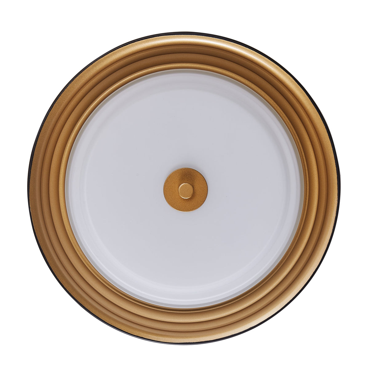 2-Lights Modern Inlaid Circle Design Flush Mount Lighting