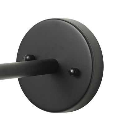 1-Light Metal Disc-Shaped Wall Sconces Outdoor Lights