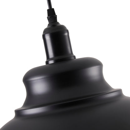 1-Light Durable Metal Shade Pendant Lighting