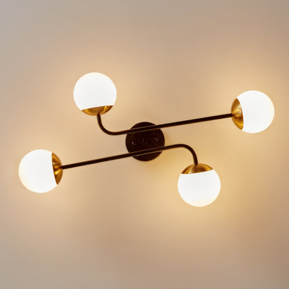 4-Lights & 6-Lights Sputnik Semi-Flush Mount Lighting