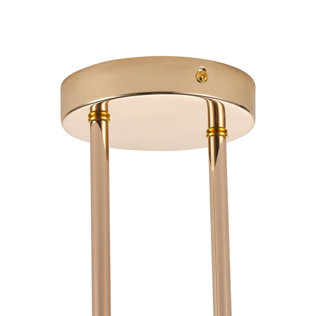 4-Light & 6-Light Gold Modern Linear Glass Shape Kitchen Island Lights