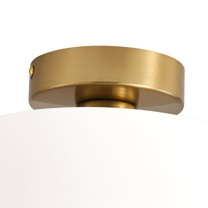 1-Light Modern Simple Style Semi-Flush Mount Lighting