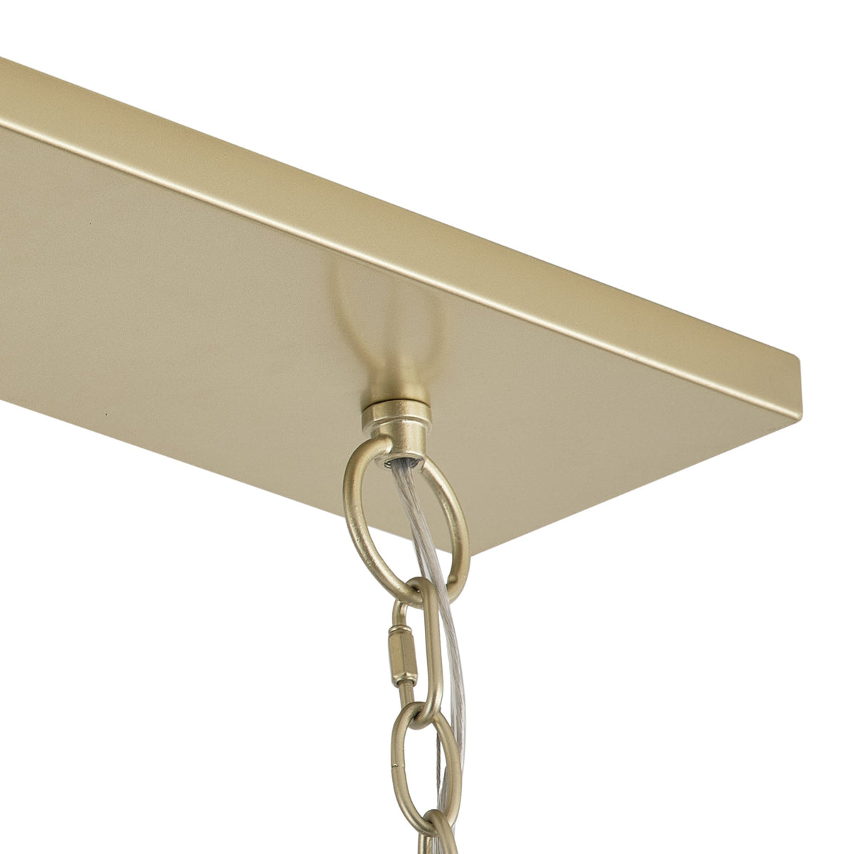 5-Lights Mid-Century Style Candle Head Chandelier
