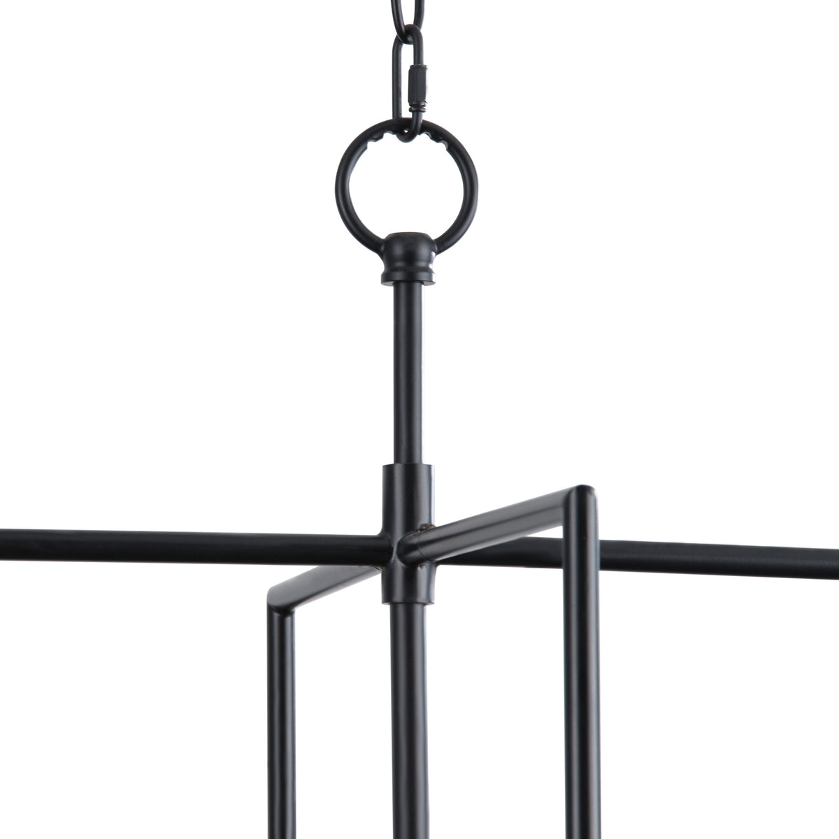 6-Lights Farmhouse Metal Frame Kitchen Island Lights
